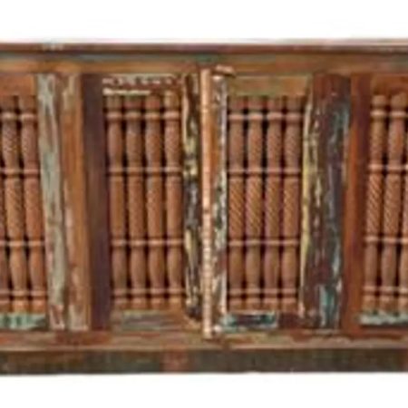 Boho Mango Wood Cabinet