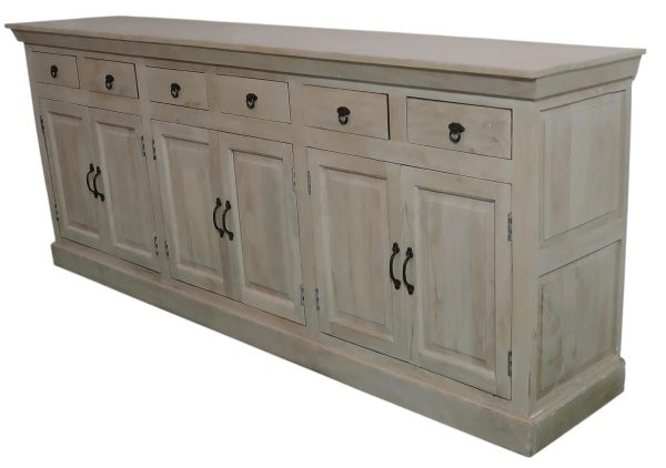 Country Farmhouse 8' Credenza - Image 2