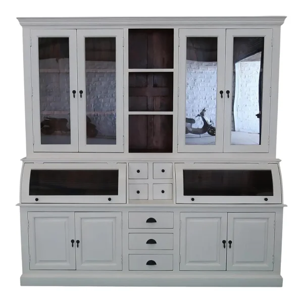 Modern Farmhouse White Hutch