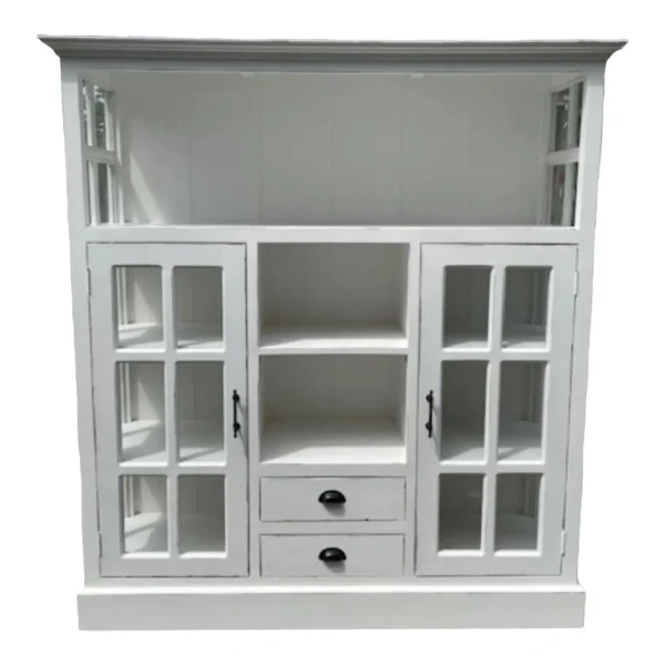 Shabby Chic Farmhouse Cape Cod Bookcase