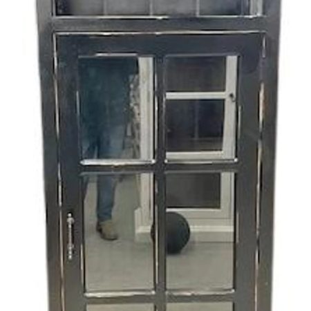 Farmhouse Glass Door Bookcase