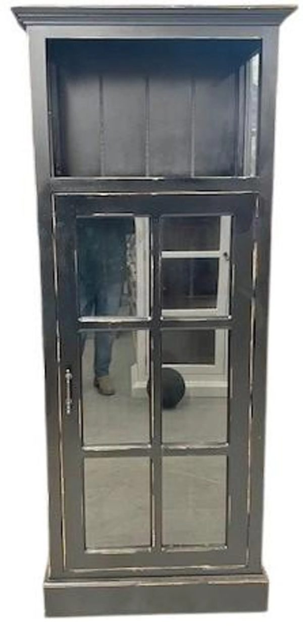 Farmhouse Glass Door Bookcase