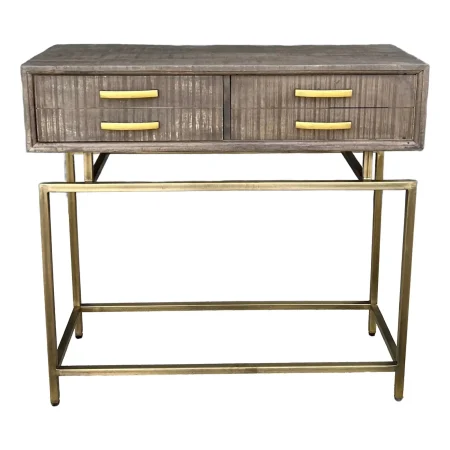 Mid-Century Modern Style Reclaimed Wood Console