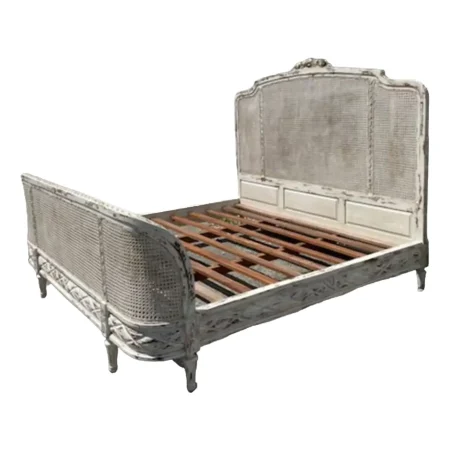 Country French Cane King Bed Frame