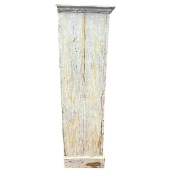 Old Farmhouse Reclaimed Storage Cabinet White Wash - Image 10