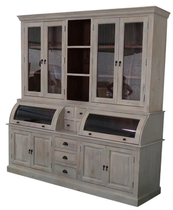 Coastal Neutral Finish Pantry Hutch - Image 2