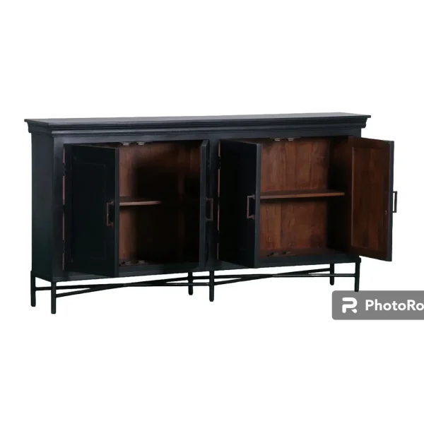 Mango Wood Entryway Media Console - Image 2