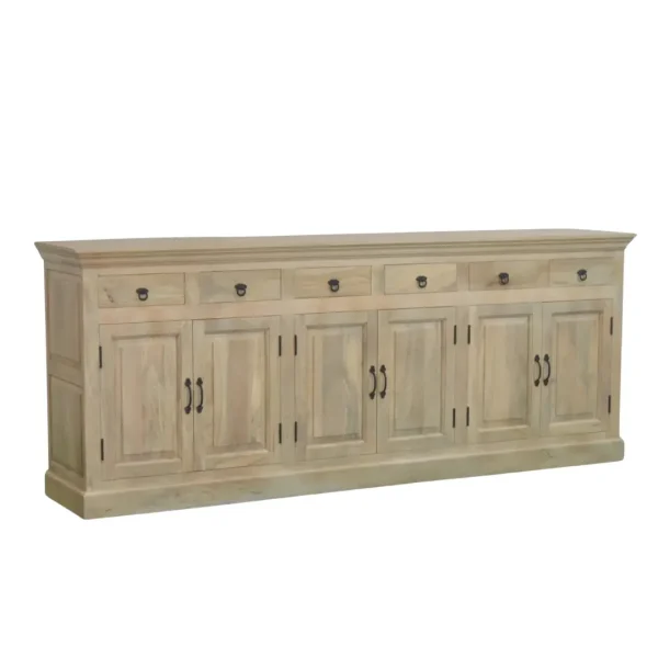 Modern Country Farmhouse Large Rustic Credenza - Image 2
