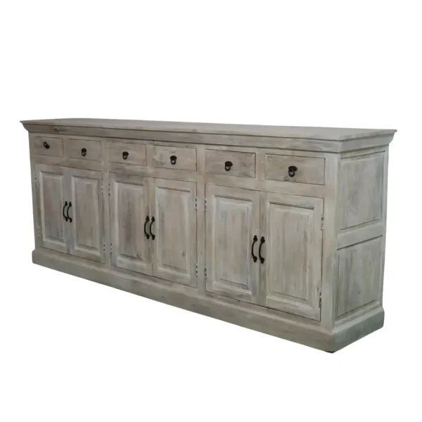 Rustic Coastal Style Credenza - Image 2