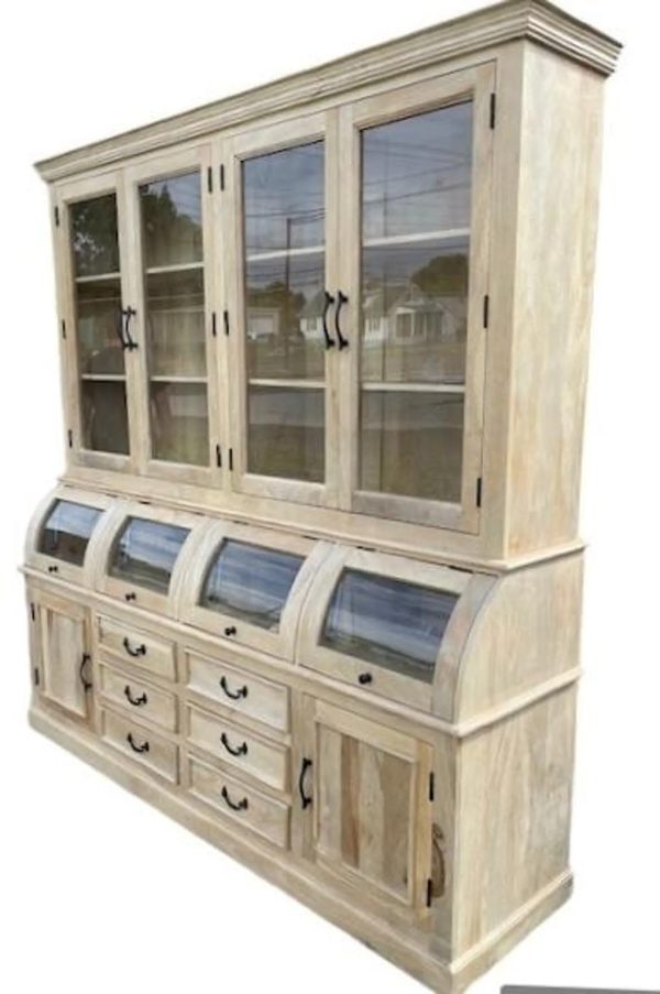 Coastal Neutral Pantry Hutch - Image 2