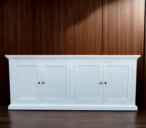 White Farmhouse Credenza - Image 2