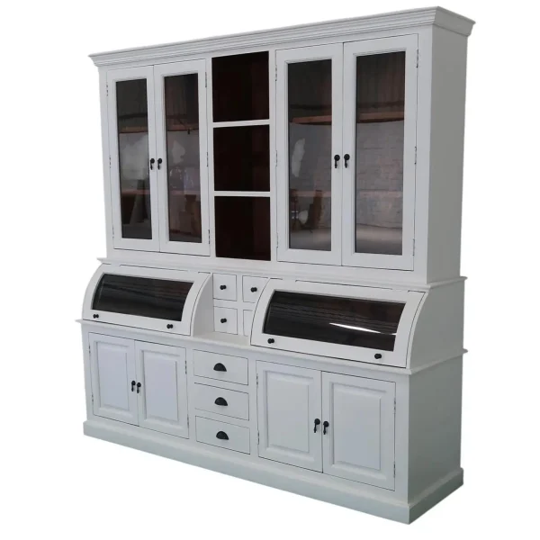 Modern Farmhouse White Hutch - Image 2