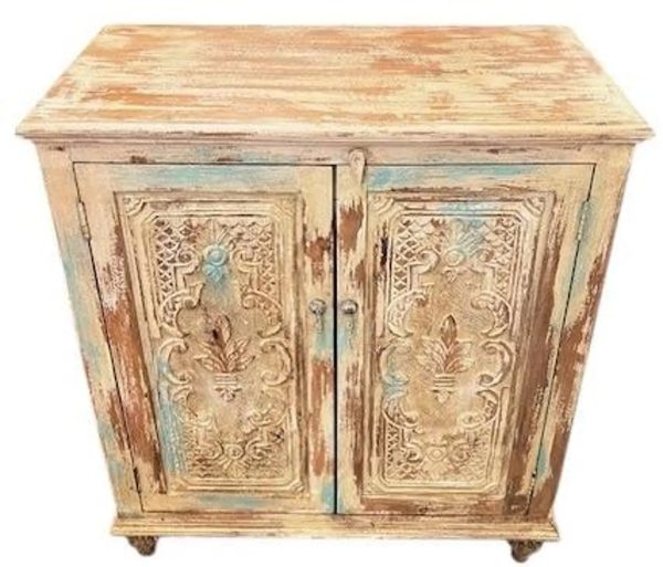 Coastal Boho Microwave Cabinet - Image 2