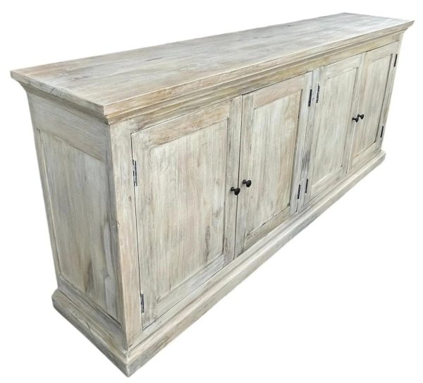 Coastal Beach House 4-Door Credenza - Image 2