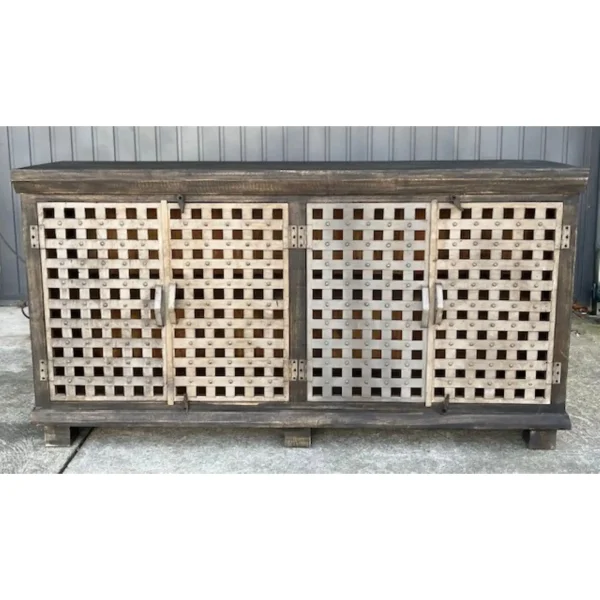 Industrial Chic Entryway Credenza - Image 2