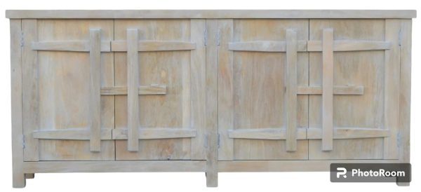 Coastal Driftwood 80" Credenza - Image 2