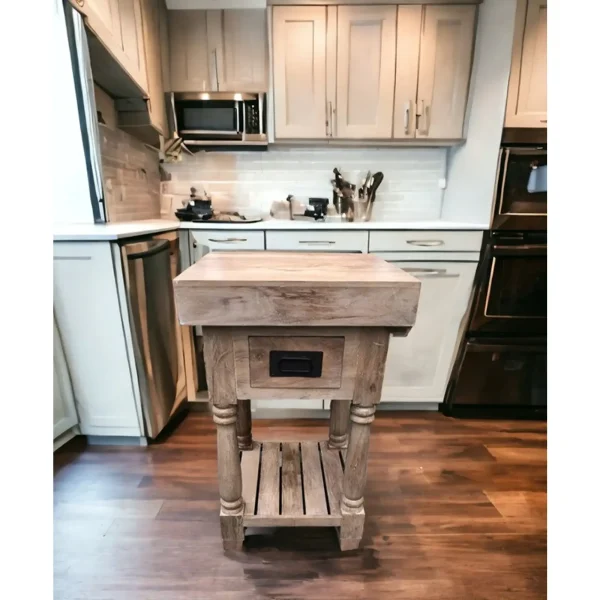 Modern Farmhouse Kitchen Island - Image 2