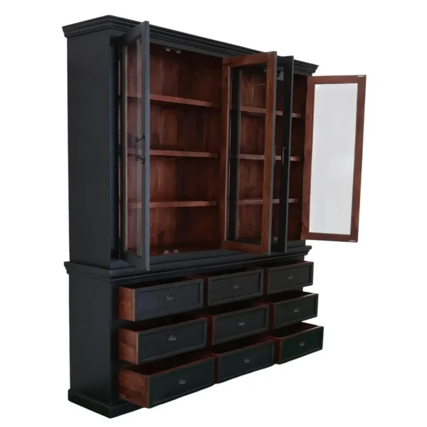 Coastal Tall Double Bookcase - Image 2