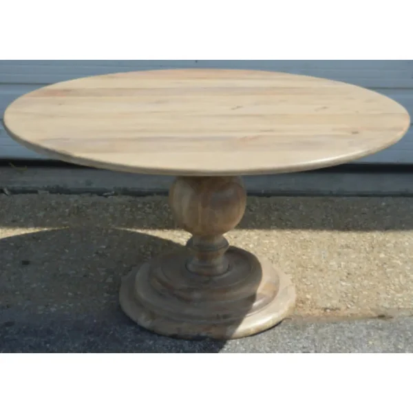 Coastal Round Retail Display Table - Image 2