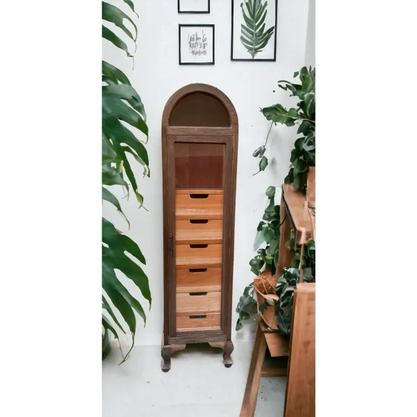 Romantic Dome-Top Glass Door Lingerie Chest - Image 2