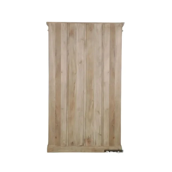 Modern Coastal Arch Glass Bookcase - Image 3