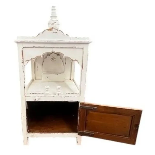 Ooak Reclaimed Wood Buddha Altar Cabinet - Image 3