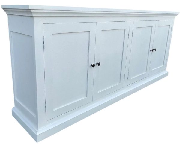White Farmhouse Credenza - Image 3