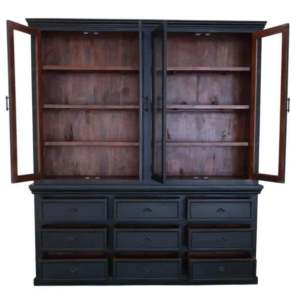 Coastal Tall Double Bookcase - Image 3