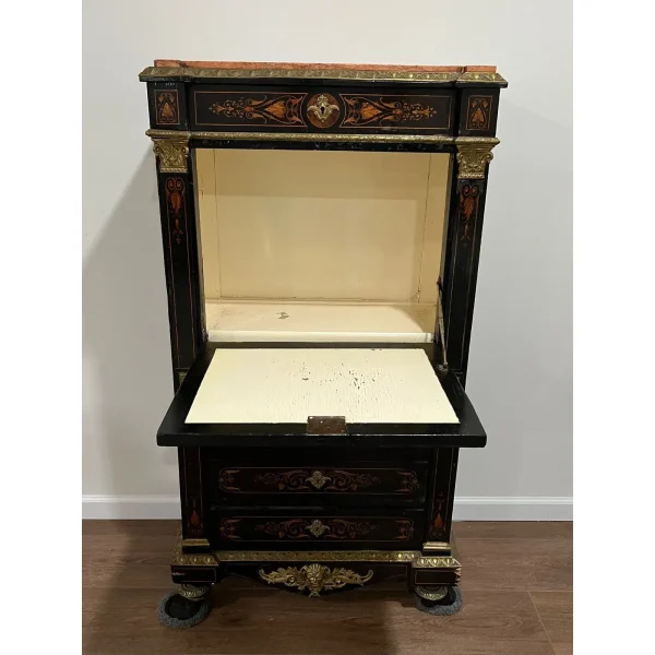 Antique Painted Asian Abattant - Image 3