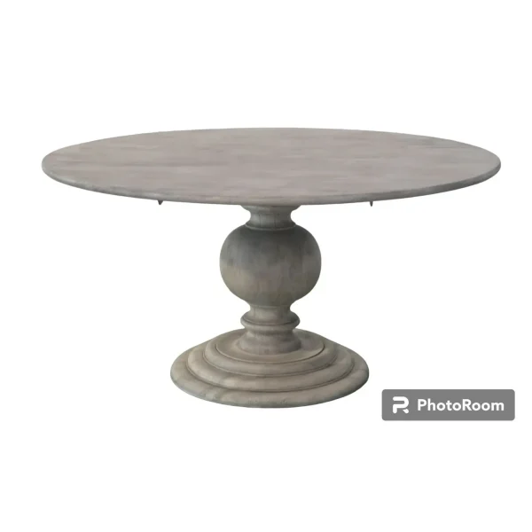 Coastal Farmhouse Round Dining Table - Image 3