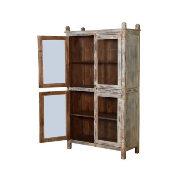 Modern Farmhouse Tall Bookcase - Image 4