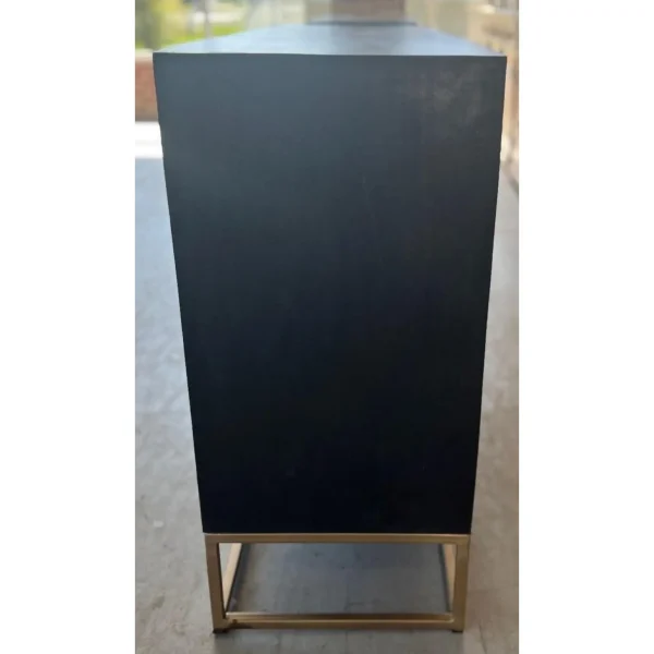 Mid-Century Modern Style Wood Inlay Sideboard - Image 4