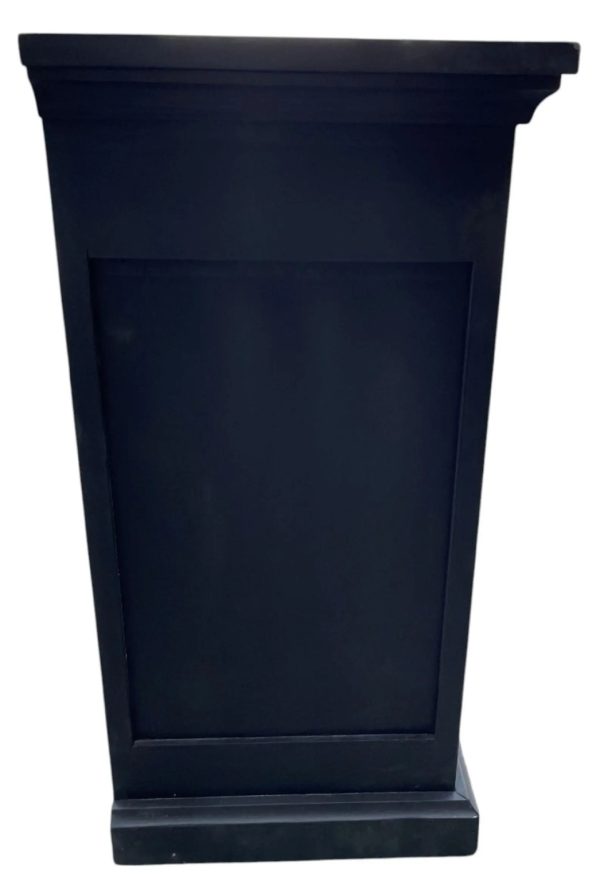 Modern Black 4-Door Sideboard - Image 4
