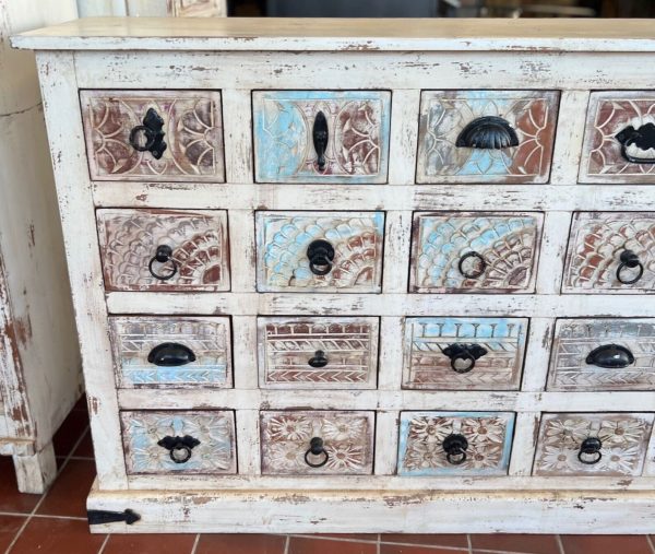 Coastal Boho Apothecary Chest - Image 4