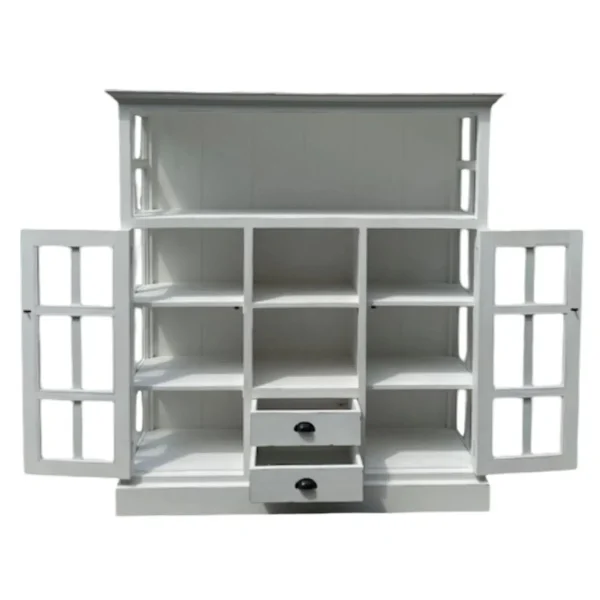 Shabby Chic Farmhouse Cape Cod Bookcase - Image 4