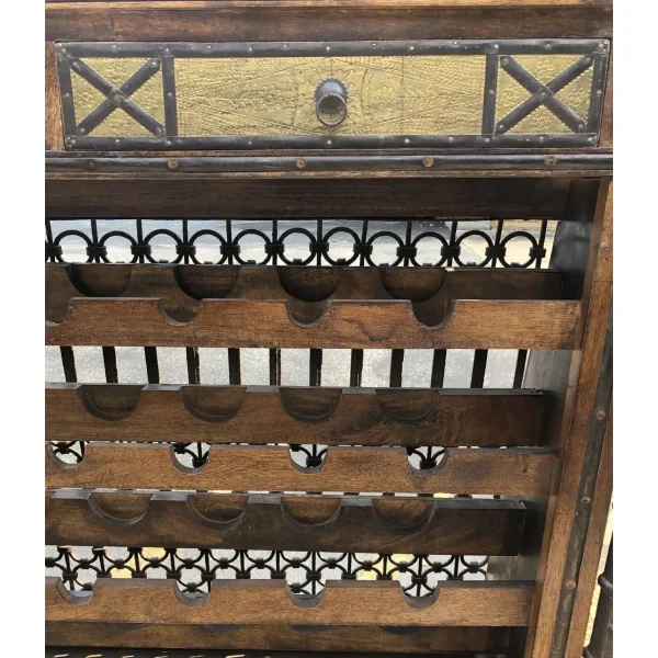 Ooak Ox Cart Bar Cabinet - Image 4