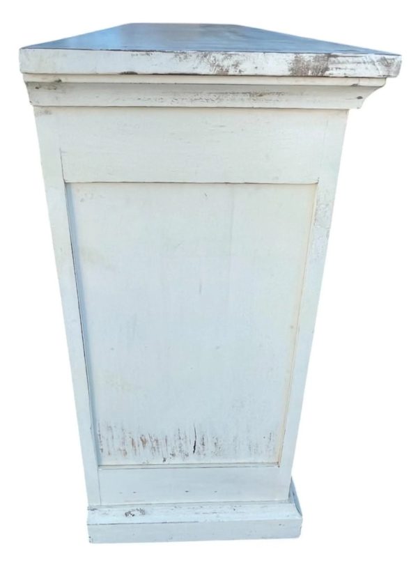 Rustic White Kitchen Island - Image 4