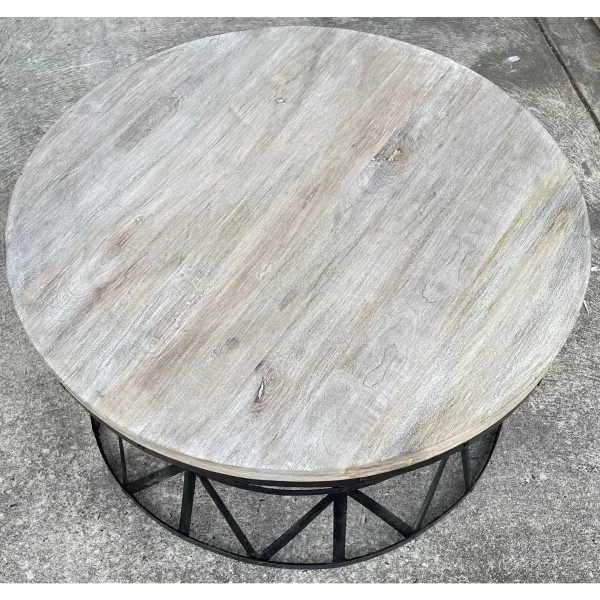 Contemporary Round Coffee Table - Image 4