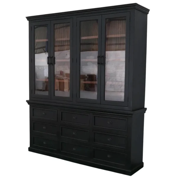Coastal Tall Double Bookcase - Image 4