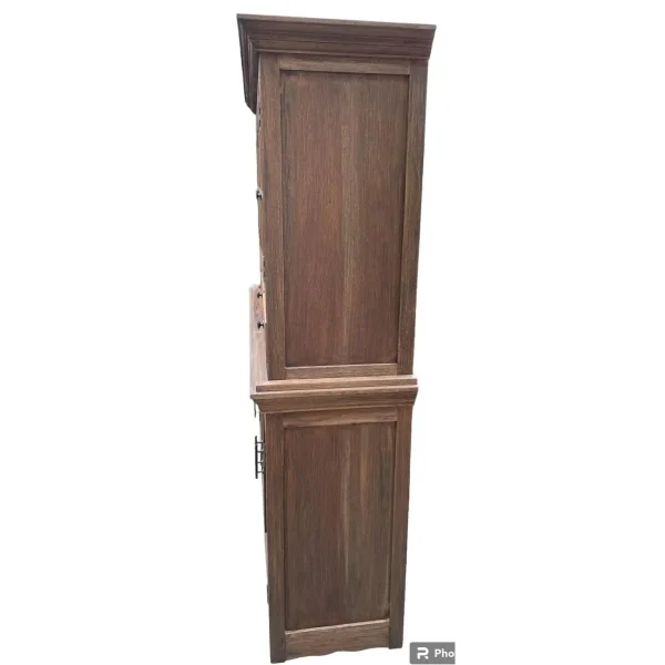 Farmhouse Dark Wood Hutch - Image 4