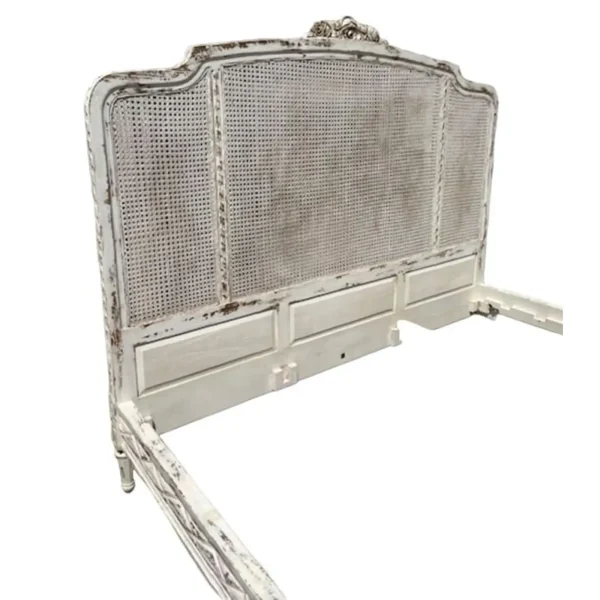 Country French Cane King Bed Frame - Image 4