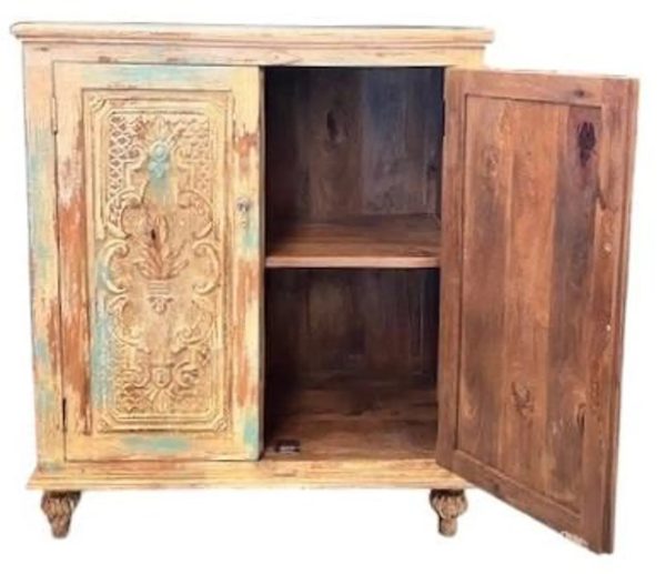 Coastal Boho Microwave Cabinet - Image 5