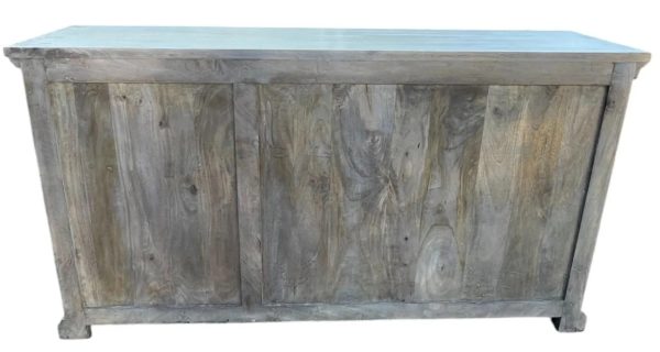 Rustic White Kitchen Island - Image 5
