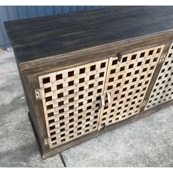 Industrial Chic Entryway Credenza - Image 5