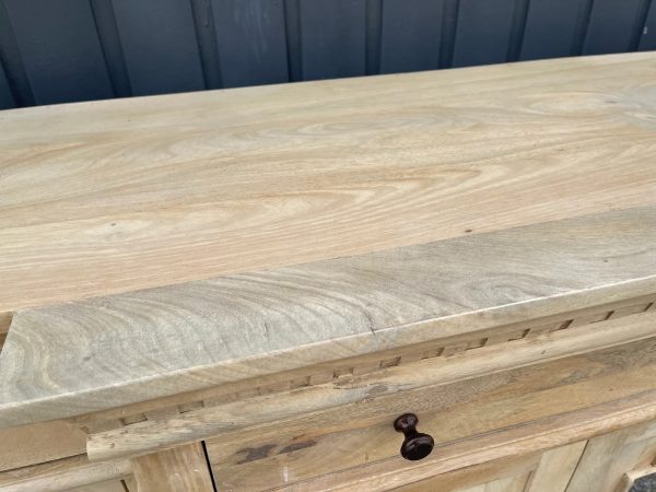 Coastal Mirror Door Credenza - Image 5