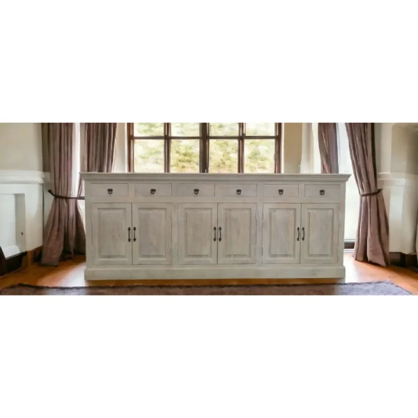 Modern Country Farmhouse Large Rustic Credenza - Image 5