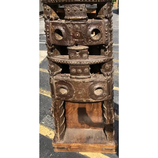 Ooak Ox Cart Bar Cabinet - Image 6