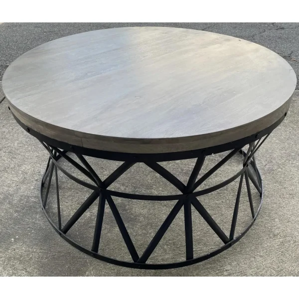 Contemporary Round Coffee Table - Image 6