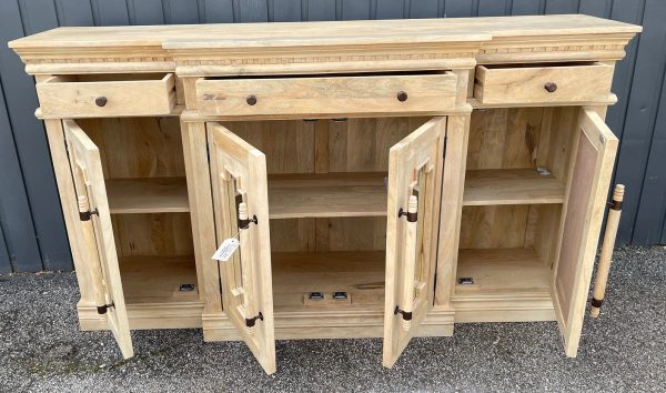 Coastal Mirror Door Credenza - Image 6