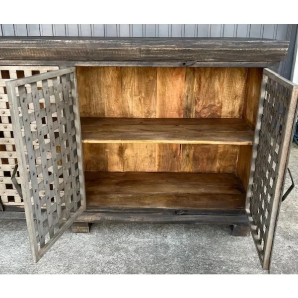 Industrial Chic Entryway Credenza - Image 7